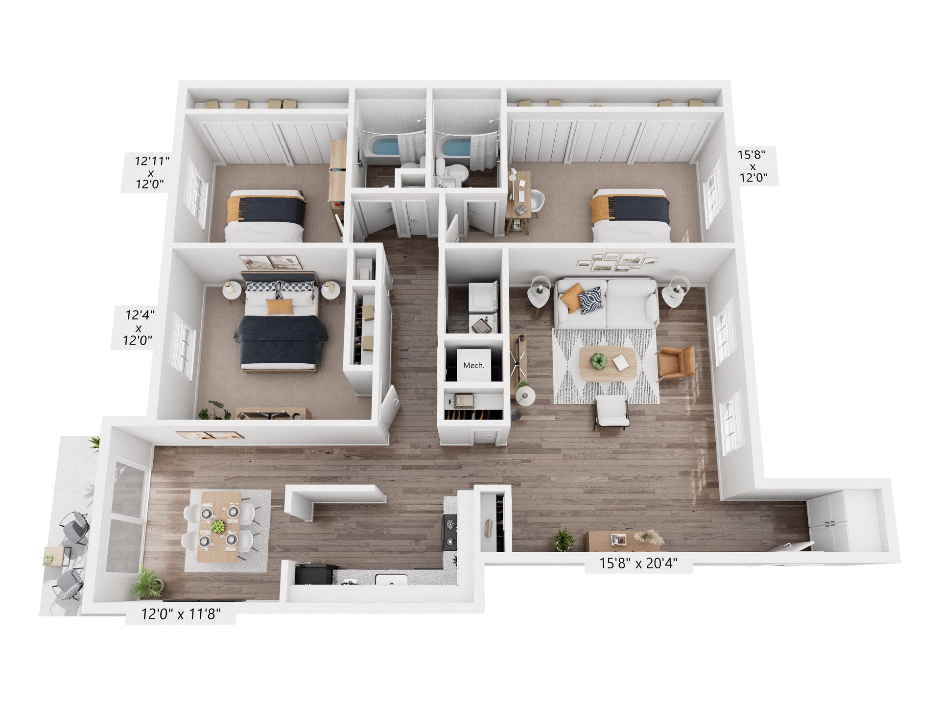 The Brannigan (3.20 A) floor plan